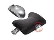 IMAK A10165 1.5 x 10 x 6 Mouse Wrist Cushion Black