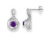 Doma Jewellery MAS09102 Sterling Silver Earring with CZ
