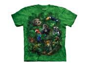 The Mountain 1534253 Jungle Friends Kids T Shirt Extra Large