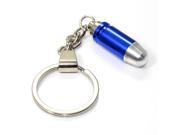 SmallAutoParts Blue Bullet Keychain