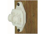 Field Guardian 102168 Wood Post Nail on Insulator for Hi Tensile White