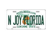 Smart Blonde LP 6028 N Joy Florida Novelty Metal License Plate