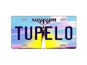 Smart Blonde LP 6560 Tupelo Mississippi Novelty Metal License Plate