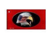 Smart Blonde KC-1318 Eagle Head Red Novelty Key Chain Smart Blonde KC-1318 Eagle Head Red Novelty Key Chain