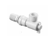 Watts P 681 0.5 in. Male Iron Pipe x 0.75 in. Male Garden Hose Thread Angle Valve Quick Connector