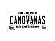 Smart Blonde KC 2824 Canovanas Puerto Rico Flag Novelty Key Chain