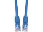 CableWholesale 13X6 06125 Cat6a Blue Ethernet Patch Cable Snagless Molded Boot 500 MHz 25 foot