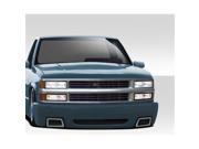 1988-1999 Chevrolet C Series K Series Pickup 1992-1999 Tahoe Yukon Suburban Duraflex SS Look Front Bumper Cover - 1 Piece 1988-1999 Chevrolet C Series K Series Pickup 1992-1999 Tahoe Yukon Suburban Duraflex SS Look Front Bumper Cover - 1 Piece
