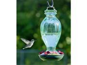 WoodLink WL35243 Fluted Glass Hummingbird Feeder