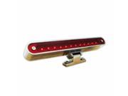 AutoLoc Power Accessories PLL5181 Billet LED 3rd Brake Light with Turn Signal 12