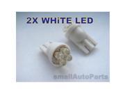 SmallAutoParts White T10 4 Led Bulbs Set Of 2