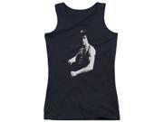 Trevco Bruce Lee Stance Juniors Tank Top Black Small