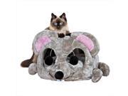 TRIXIE Pet Products 36290 Lukas Cuddly Cave Gray