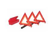 Cortina 831 95 03 009 Triangle Warning Kit 18 in. Red Hi Viz Orange