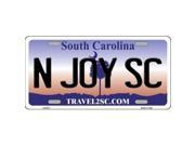 Smart Blonde LP 6277 N Joy SC South Carolina Novelty Metal License Plate