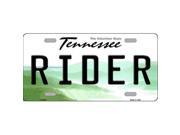 Smart Blonde LP 6454 Rider Tennessee Novelty Metal License Plate