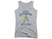 Trevco Star Trek-Collegiate Arch - Juniors Tank Top - Athletic Heather, Small Trevco Star Trek-Collegiate Arch - Juniors Tank Top - Athletic Heather, Small
