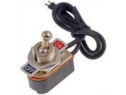 Dorman 85982 Electrical Switches Toggle Metal Bat Pre Wired 6 Amp Dorman 85982 Electrical Switches Toggle Metal Bat Pre Wired 6 Amp