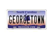 Smart Blonde LP 6302 Georgetown South Carolina Novelty Metal License Plate