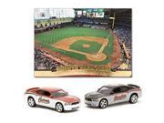 Houston Astros 2007 1 64 Home Road Dodge Chargers w Stadium Card