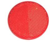 United States Hardware RV 657C 2 in. Red Reflector