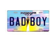 Smart Blonde LP 6577 Bad Boy Mississippi Novelty Metal License Plate