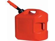 Midwest Can 6600 6Gal. Red Plastic Gas Can