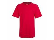 Deep Red Kids X Temp Performance T Shirt Size M
