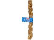 IMS Trading 10556 6 12 in. Braided Bully Stick