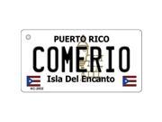 Smart Blonde KC 2832 Comerio Puerto Rico Flag Novelty Key Chain