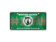 Boston Celtics License Plate 1 Fan