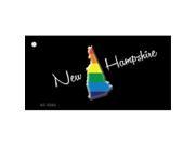 Smart Blonde KC 6343 New Hampshire Rainbow State Novelty Key Chain