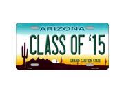 Smart Blonde LP 6089 Arizona Class of 15 Novelty Metal License Plate