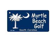 Smart Blonde KC 184 Myrtle Beach Golf Novelty Key Chain