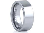 Doma Jewellery SSTCR03810 Tungsten Carbide Ring 8 mm. Wide Size 10