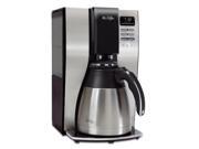 Classic Coffee Concepts BVMCPSTX91 Optimal Brew 10 Cup Thermal Programmable Coffeemaker Black Brushed Silver