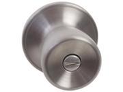Mintcraft TS610V Tulip Privacy Knob Stainless Steel Visual Pack