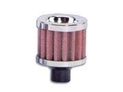 VIBRANT 2165 9 mm. Crankcase Breather Filter Red