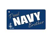 Smart Blonde KC 5378 Proud Navy Brother Novelty Key Chain