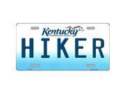 Smart Blonde LP 6776 Hiker Kentucky Novelty Metal License Plate