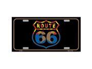 Smart Blonde LP 4208 Route 66 Logo Arizona Flag Metal Novelty License Plate