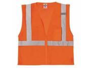 Ml Kishigo 291 1086 XL Ultra Cool Mesh 3 Pocket Vest X Large Orange