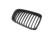 Bimmian GRL01N000 Painted Grill Front Grille Pair For F01 F02 WITH night vision Matte Black Surrounds and Slats