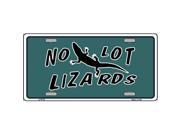 Smart Blonde LP 5178 No Lot Lizards Metal Novelty License Plate