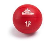 Black Mountain Products BMP Medicine 12 Professional Medicine Ball Red