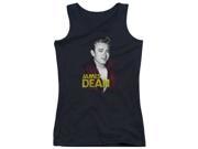 Trevco Dean Red Jacket Juniors Tank Top Black Small