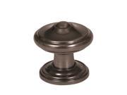 A55341 GM Amerock Knob 1.25 in. Gunmetal