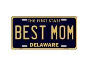 Smart Blonde LP 6716 Best Mom Delaware Novelty Metal License Plate