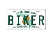 Smart Blonde LP 6044 Biker Florida Novelty Metal License Plate