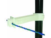 Field Guardian 102026 T Post 5 in. Reverse Extension Insulator Polywire White